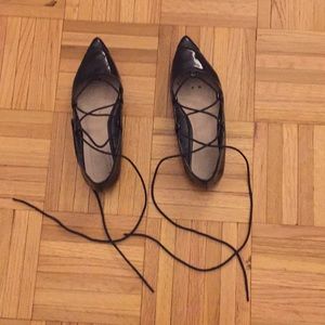 ASOS Lace-Up Ballet Flats